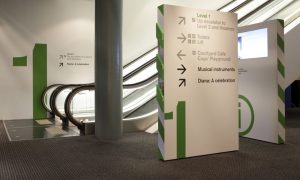 Sign Maker wayfinding sign 300x180